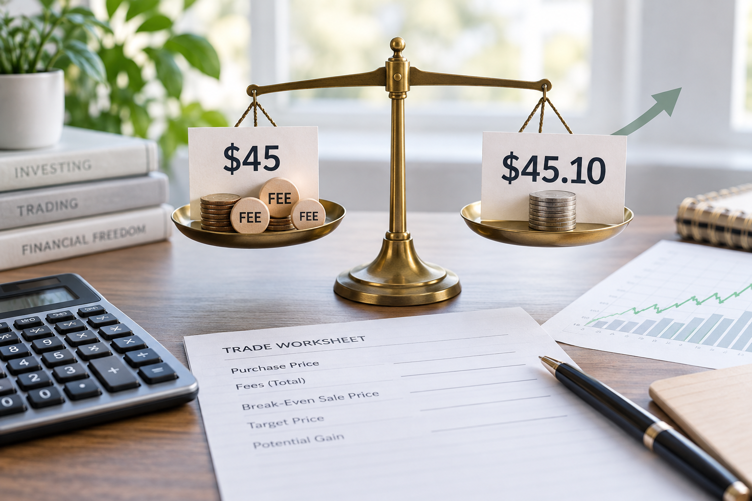What Stock Price Do You Need to Break Even After Fees?