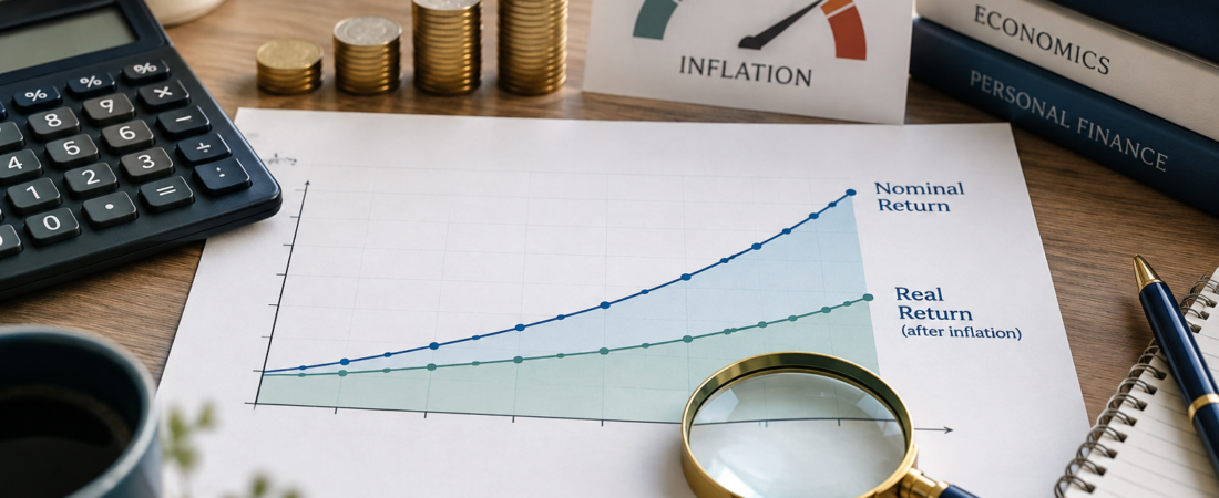 Nominal Return vs. Real Return: How Inflation Changes Your Investment Gain